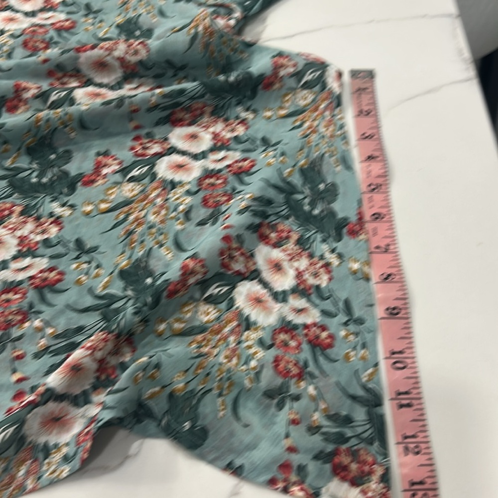 Umgee Floral Green Kimono/Cover Up Women’s Size M/L - Picture 13 of 13